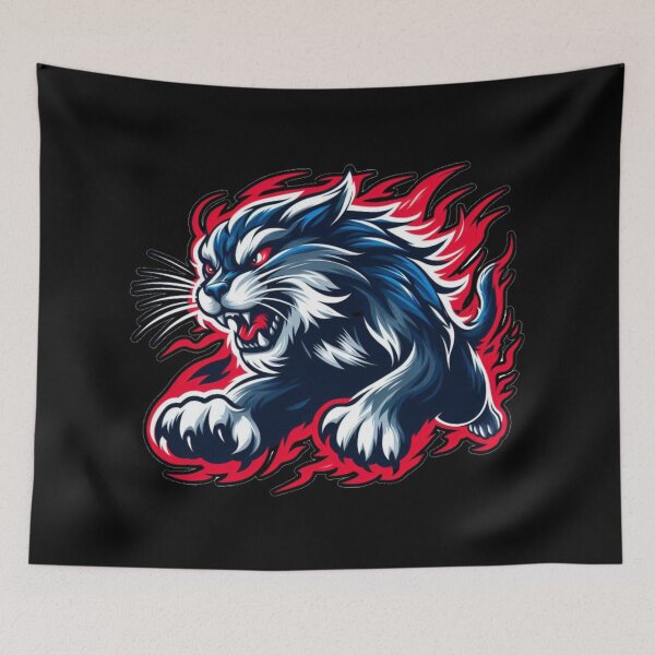 Item preview, Angry Cat with Flames , Unleashed Fury designed and sold by Coollzone.