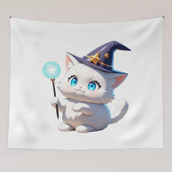 Item preview,  The Tale of Whiskerella, the Star Wand Cat designed and sold by petloverheaven.