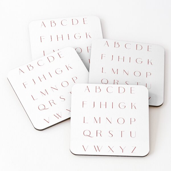 Item preview, Alphabet letters designed and sold by Paper Drip.