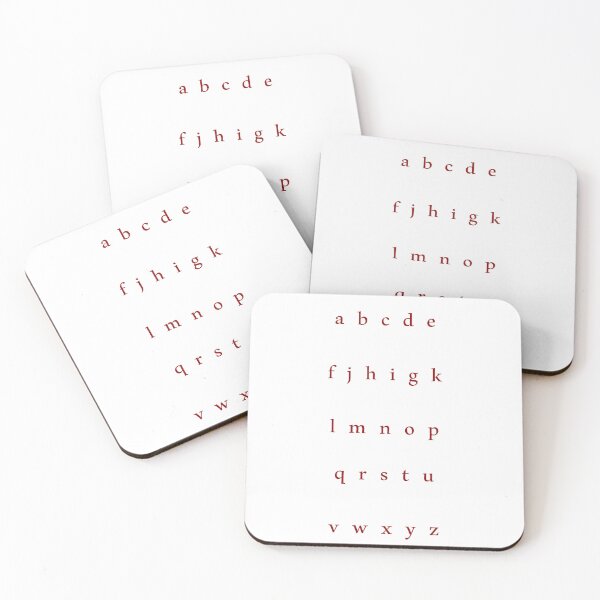 Item preview, Alphabet letters designed and sold by Paper Drip.