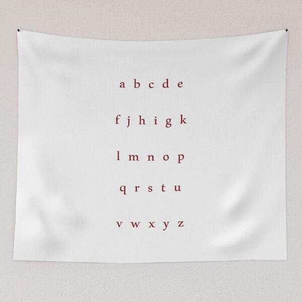 Item preview, Alphabet letters designed and sold by Paper Drip.