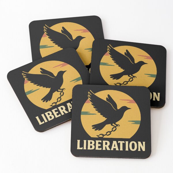 Item preview, Liberation – Broken Chain Freedom Bird Design designed and sold by SilaShop222.