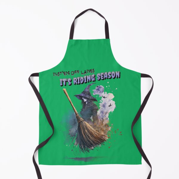 Item preview, Dust'Em Off Ladies, It's Riding Season - Halloween designed and sold by Joanna Suede.