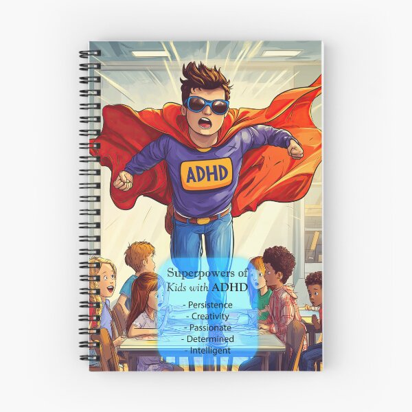 Item preview, ADHD School student has Super Powers - Inclusive Education designed and sold by TheArtistOf2022.