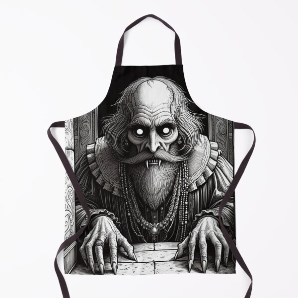 Item preview, Evil vampire standing staring at you designed and sold by Vintage Designs +.