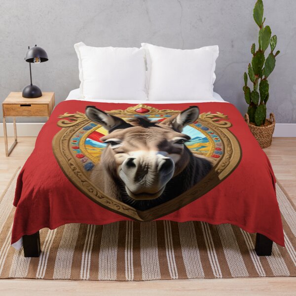 Item preview, DONKEY SHIELD (#C42A2A) designed and sold by Marlon Oseguera.