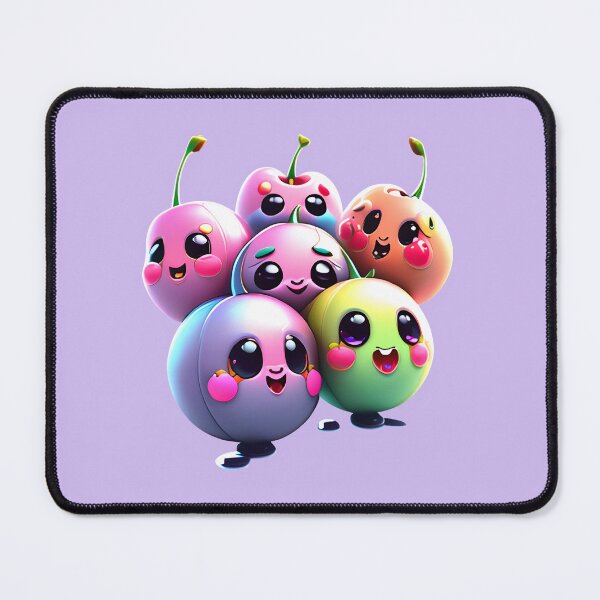 Item preview, Cute Fruit - Friends Forever Rainbow Cherries designed and sold by UmamiDesigns.