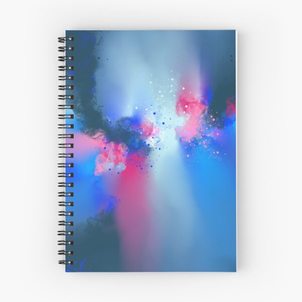 Item preview, Vivid Horizon - Blue Pink Abstract designed and sold by Joey Santiago.
