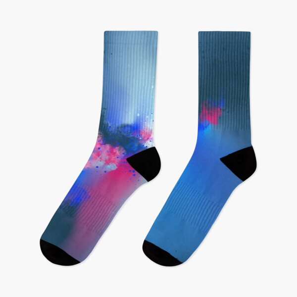 Item preview, Vivid Horizon - Blue Pink Abstract designed and sold by Joey Santiago.
