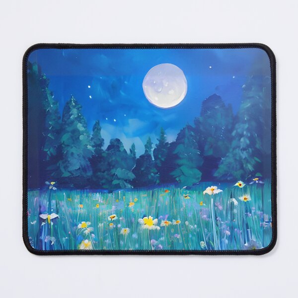 Item preview, Meadow and Forest Under a Full Moon designed and sold by Marymarice.