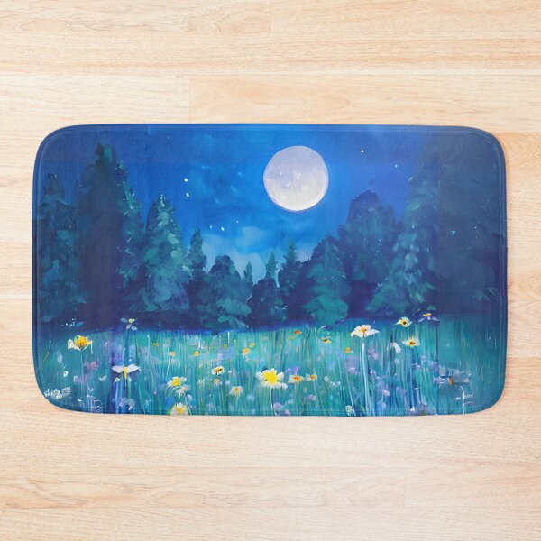 Item preview, Meadow and Forest Under a Full Moon designed and sold by Marymarice.