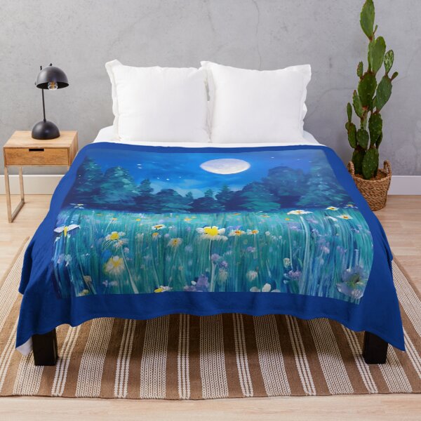 Item preview, Meadow and Forest Under a Full Moon designed and sold by Marymarice.