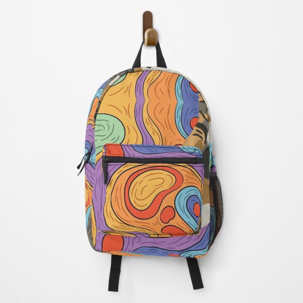 Item preview, Cat in a Colorful Dreamscape designed and sold by ProfMigo.