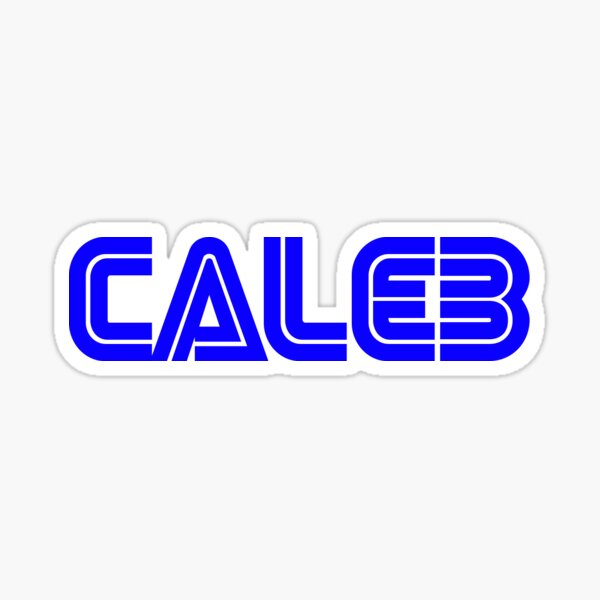 Item preview, Caleb, Sega font, Sonic designed and sold by mik3367.