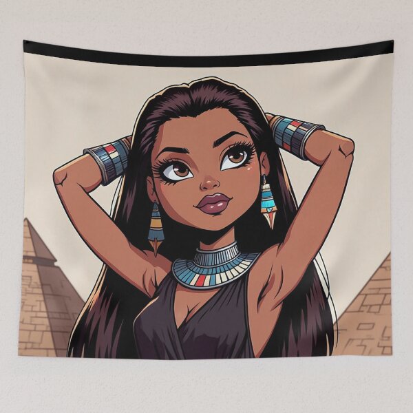 Item preview,  Beautiful Ancient Egyptian Priestess artwork designed and sold by Vintage Designs +.