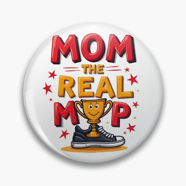 Item preview, Mom The Real MVP | Mother’s Day Sporty T-shirt Design designed and sold by ArtbotsGallery.