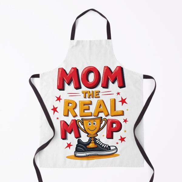 Item preview, Mom The Real MVP | Mother’s Day Sporty T-shirt Design designed and sold by ArtbotsGallery.