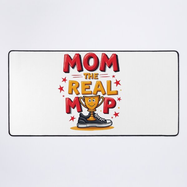 Item preview, Mom The Real MVP | Mother’s Day Sporty T-shirt Design designed and sold by ArtbotsGallery.