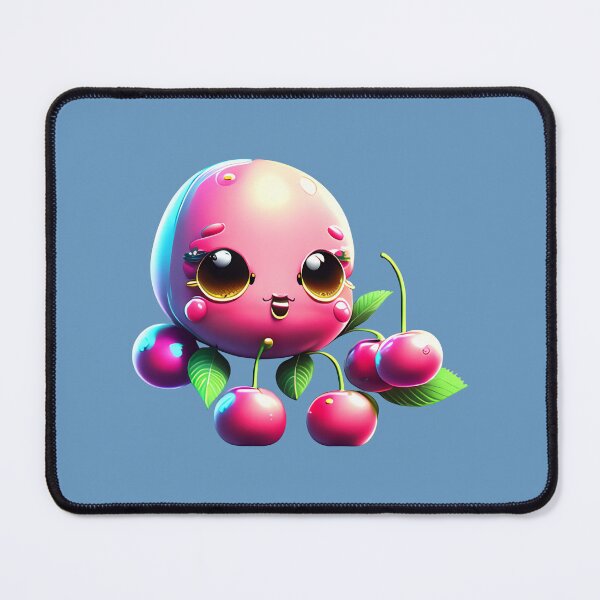 Item preview, Cute Fruit - Amber Eyed Cherry designed and sold by UmamiDesigns.
