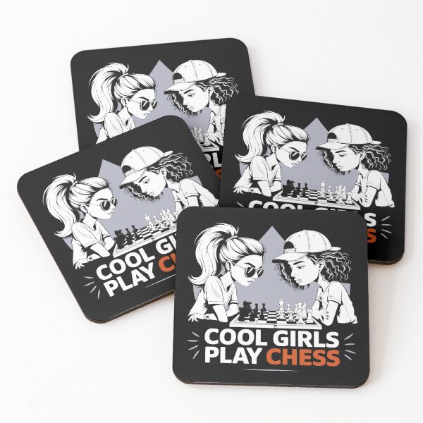 Item preview, Cool girls play chess | Chess pieces | Chess gifts For chess lovers cool  designed and sold by TheTimer.