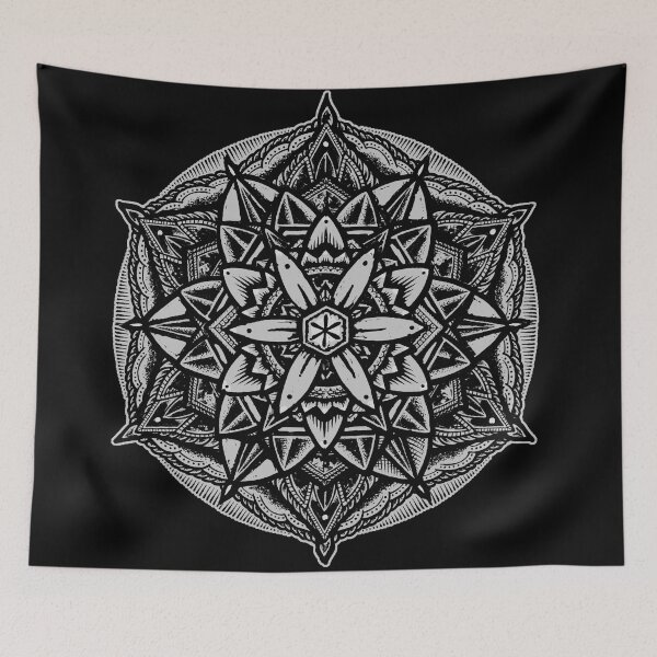 Item preview, Sacred Geometry Mandala - Star of Solomon designed and sold by Roberto Jaras Lira.