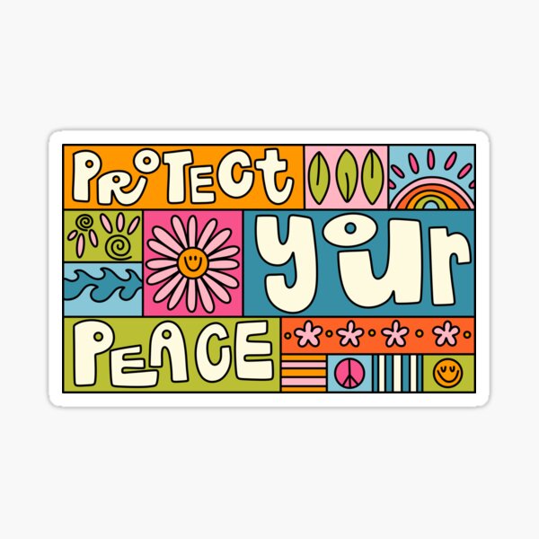 Item preview, Protect Your Peace designed and sold by GraceMakes03.