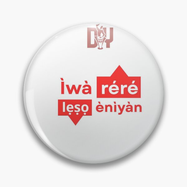 Item preview, Good Character Quotes and Values from Yoruba Proverbs designed and sold by Discover Yoruba.