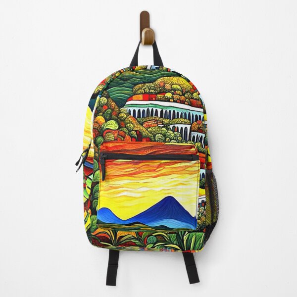 Item preview, Terraced Landscape Sunset 1 designed and sold by George Hutton Hunter.