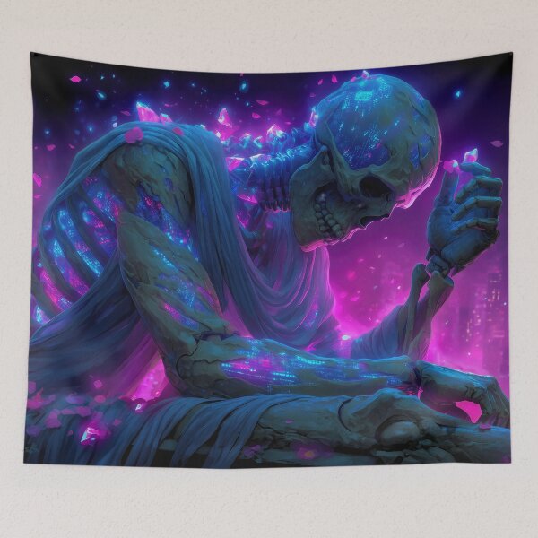 Item preview, Neon Remnants of a Forgotten Titan designed and sold by Carlos Monteiro.