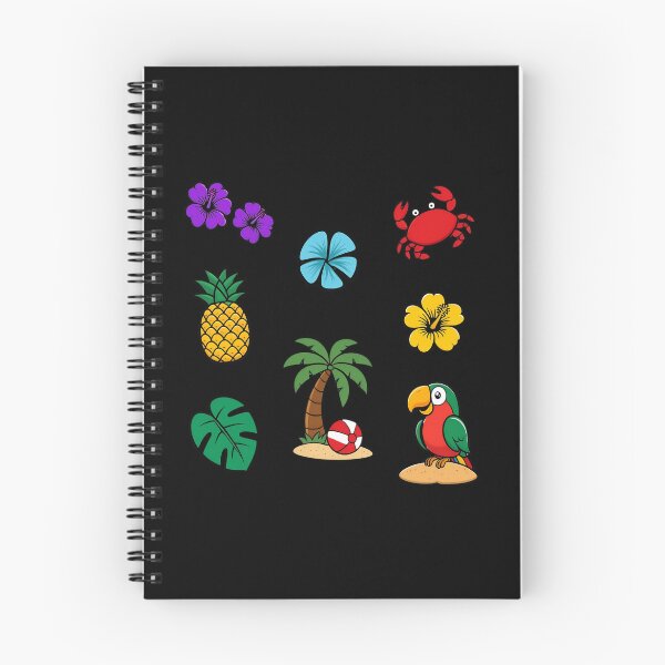 Item preview, Tropical Paradise Colorful Sticker Pack 8 designed and sold by EthosWear.