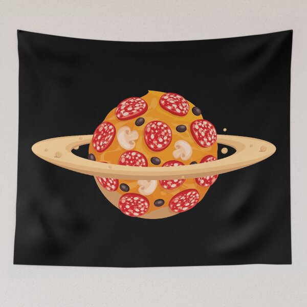 Item preview, Pizza Party Day Saturn Planet  designed and sold by Art-of-Rory.
