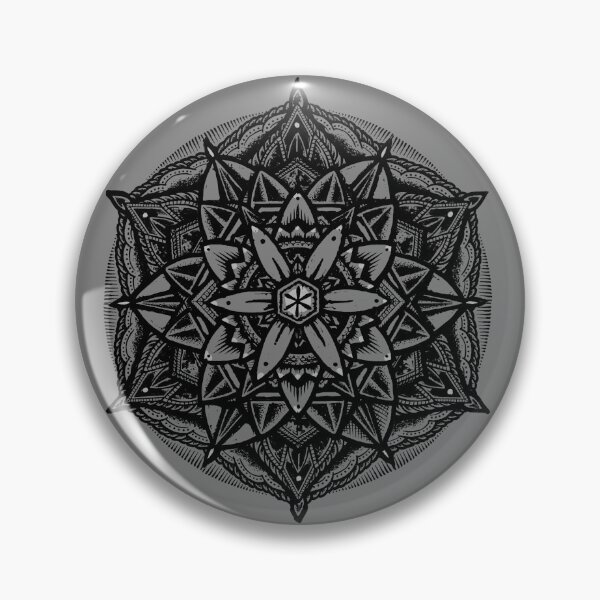 Item preview, Sacred Geometry Mandala - White Star of Solomon designed and sold by Roberto Jaras Lira.