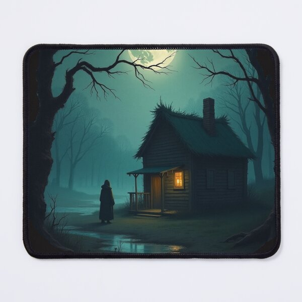 Item preview, "Recluse Lifestyle: Embracing Solitude in Nature's Darkness" designed and sold by LinaSpectrum.
