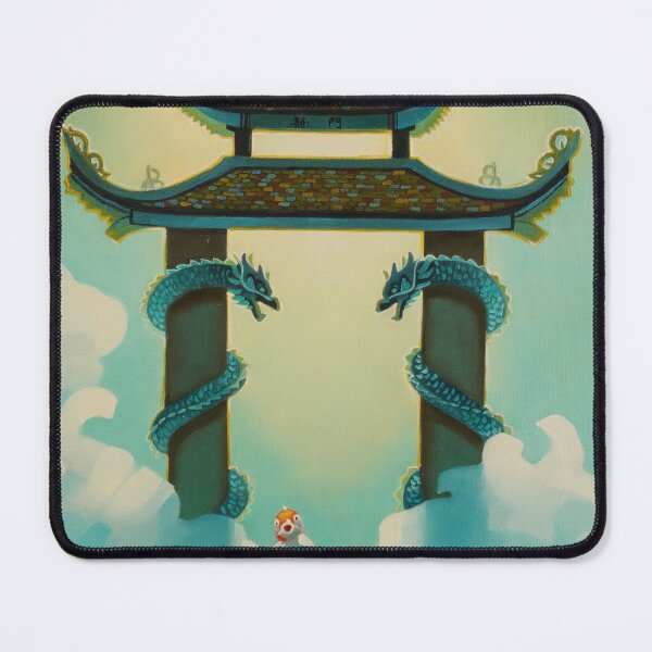 Item preview, Dragon gate fantasy oil painting designed and sold by Yue Zeng Art Studio.