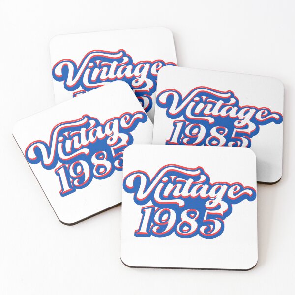 Item preview, Vintage 1985 – Retro Red and Blue Design designed and sold by BlesstB.