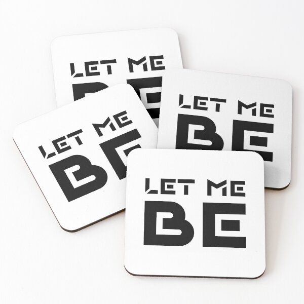Item preview, LET ME BE, Unique designed and sold by villacreativa.