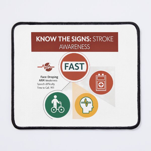 Item preview, Know the Signs: Stroke Awareness — Act FAST to Save Lives designed and sold by DigiGroove.