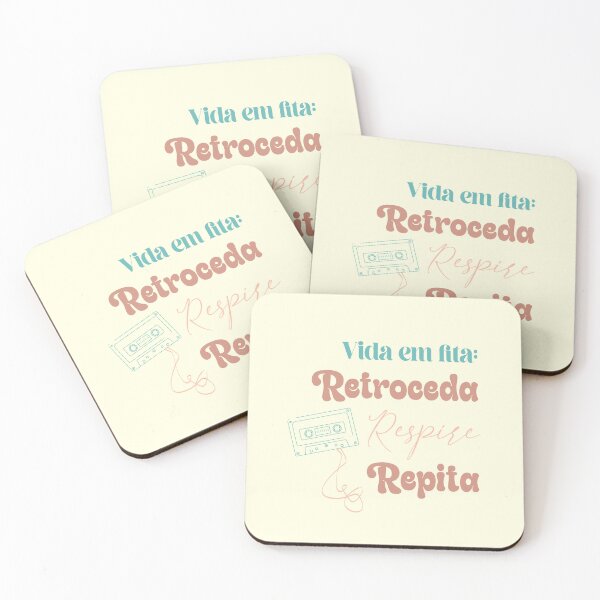 Aperçu de l'œuvre Vida em fita: Retroceda, Respire, Repita créée et vendue par Parallax Grafica.