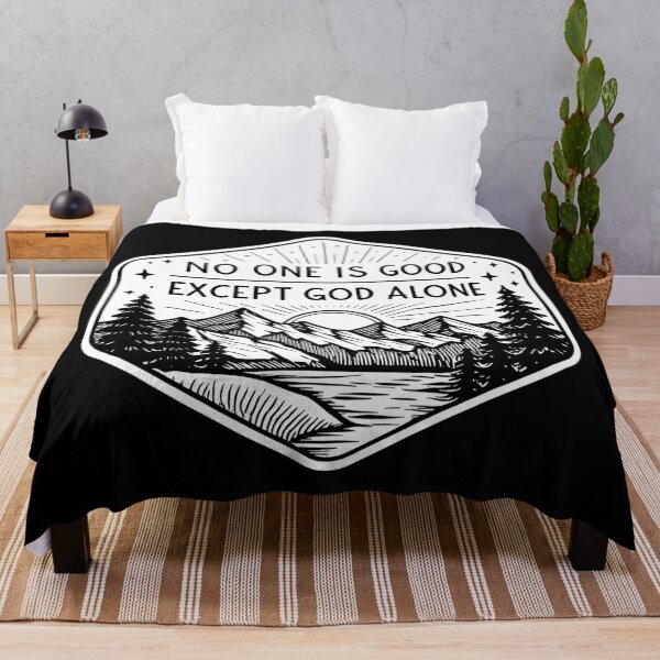 Item preview, Mark 10:18 No One Is Good Except God Alone designed and sold by plushism.