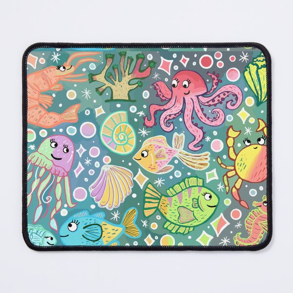 Item preview, Underwater Rainbow Creatures designed and sold by MadebySan.