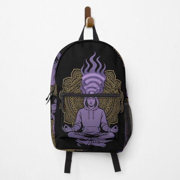 Item preview, Cyber Monk. Wellbeing meditation. Design 2. designed and sold by Shoot-The-Moon.