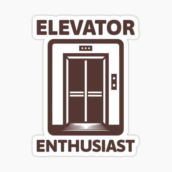 Item preview, Elevator Enthusiast Elevator Lover designed and sold by KLArtzStore.