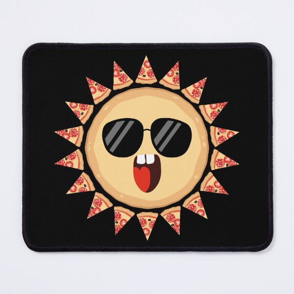 Item preview, Summer Pizza Sun Planet Retro Food Pun designed and sold by Art-of-Rory.