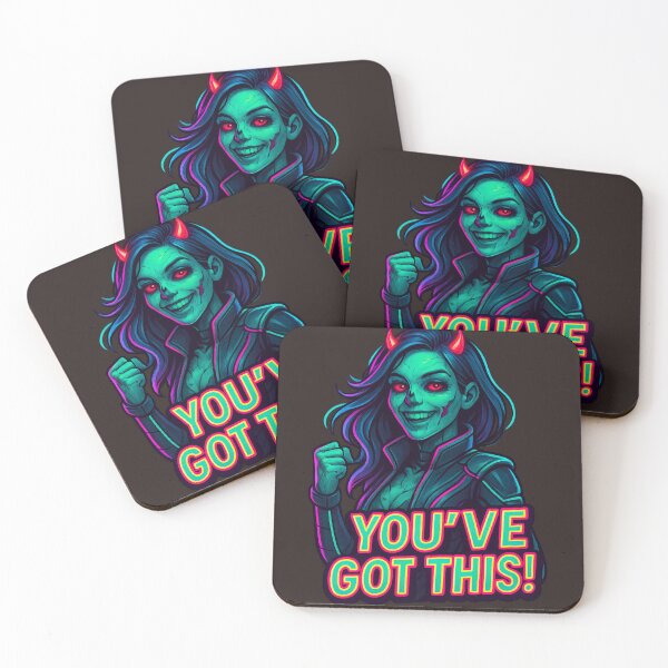 Item preview, Neon Demon Motivator designed and sold by Thaivi Design.