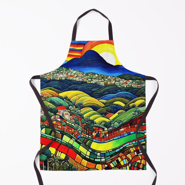 Item preview, Terraced Landscape Sunset 3 designed and sold by George Hutton Hunter.