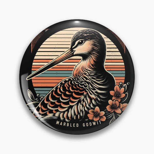 Item preview, Marbled Godwit designed and sold by theAVIARY7.