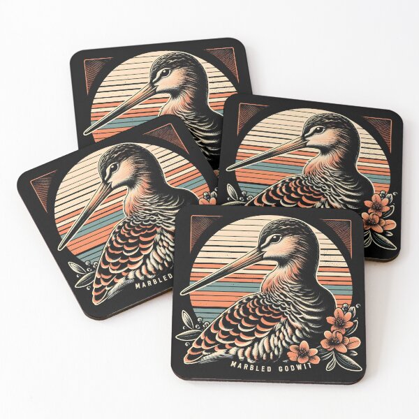 Item preview, Marbled Godwit designed and sold by theAVIARY7.