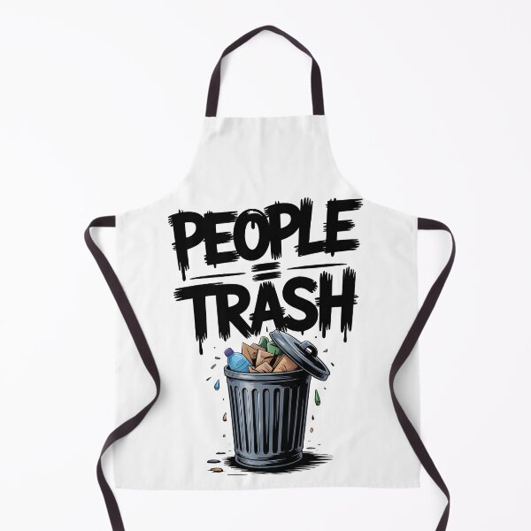 Item preview, People = Trash – Dark Sarcastic Quote for Anti-Social Rebels designed and sold by AP_1979.