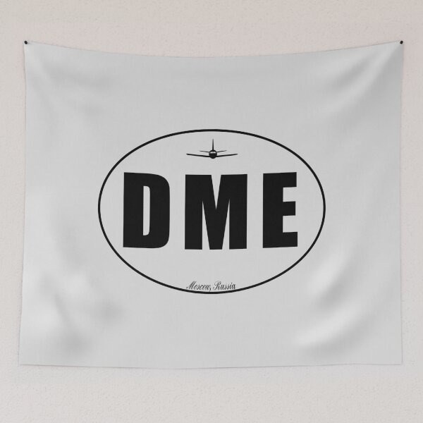 Item preview, DME Moscow Russia Airport Code designed and sold by Lartheviking.
