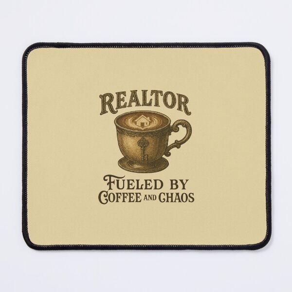 Item preview, Caffeinated Realtor & Chaos designed and sold by intromura.
